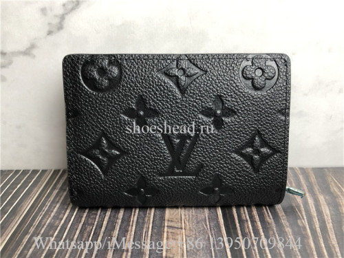 Original Louis Vuitton Monogram Empreinte Clea Wallet M80151