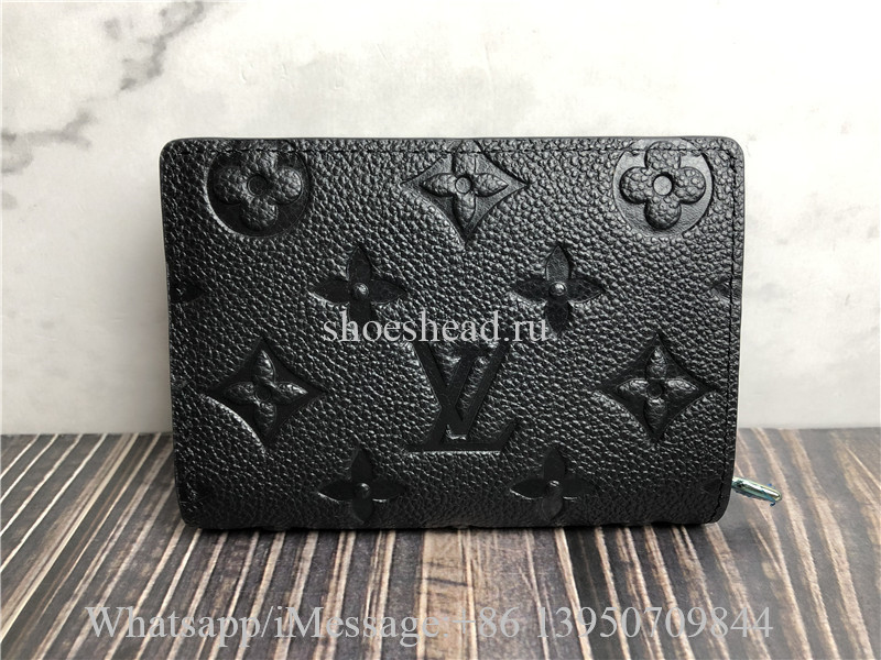 Original Louis Vuitton Monogram Empreinte Clea Wallet M80151