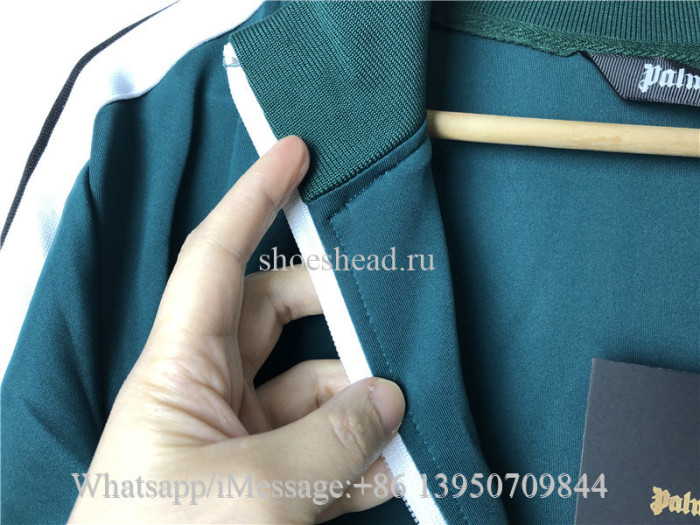 Palm Angels Dark Green Tracksuit Jacket & Pants