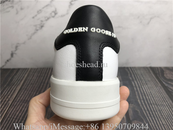 Golden Goose Purestar Sneaker With Black Heel Tab