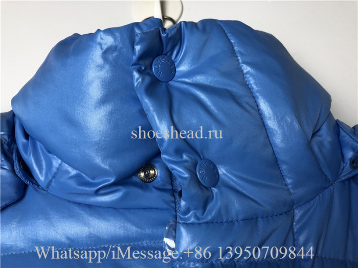 Moncler Blue Down Jacket