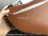 Original Dior Saddle Bag With Strap Cognac-Colored Grained Calfskin