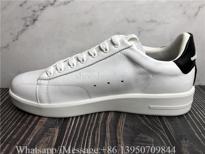 Golden Goose Purestar Sneaker With Black Heel Tab