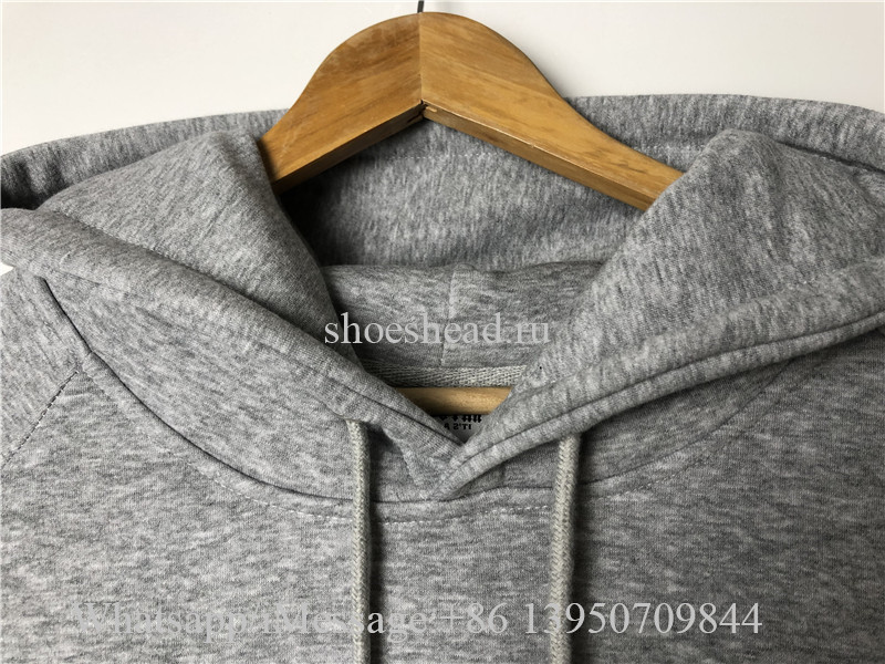Trapstar Grey Dazzling Blue Chenille Decoded Hoodie