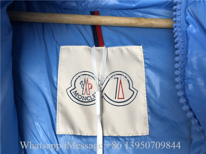 Moncler Blue Down Jacket