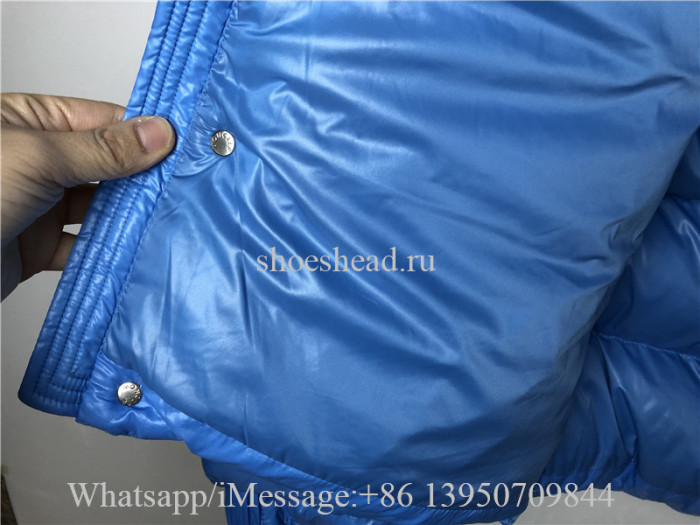 Moncler Blue Down Jacket