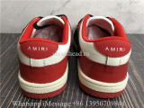 Amiri Skeleton Low Top Sneaker Red White Black