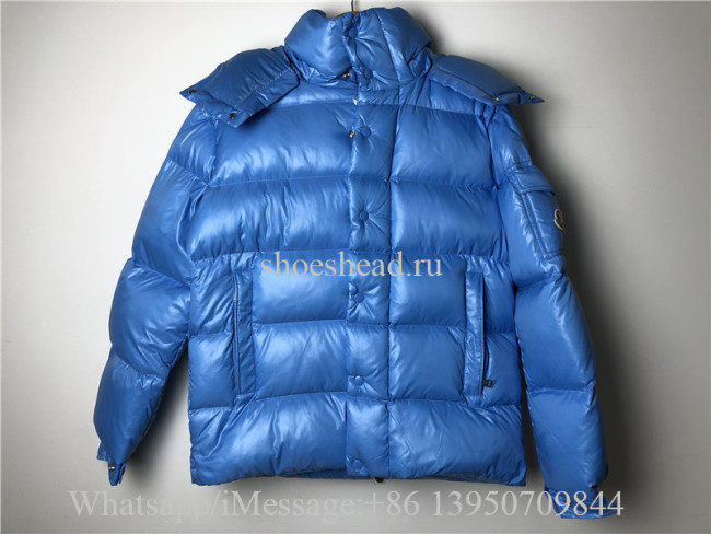 Moncler Blue Down Jacket