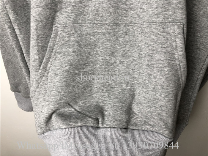 Trapstar Grey Dazzling Blue Chenille Decoded Hoodie
