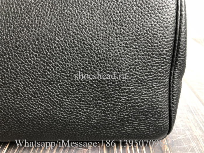 Original Hermes Birkin Bag Black Togo Leather Silver Hardware