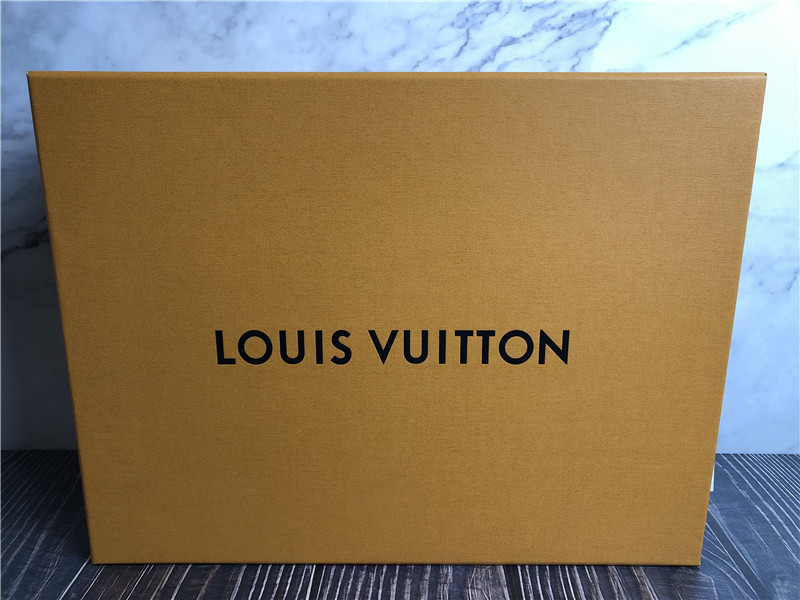 Louis Vuitton Trainer Blue Denim White