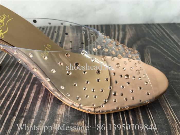 Christian Louboutin Degramule Strass Sandals