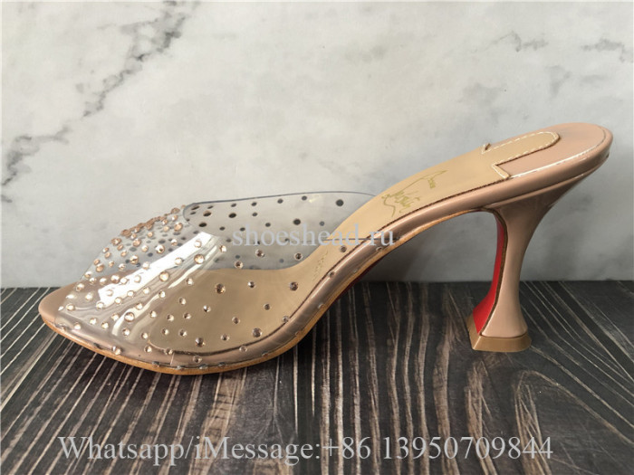 Christian Louboutin Degramule Strass Sandals