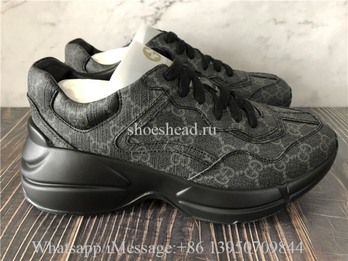 Super Quality Gucci Rhyton Vintage Sneaker Black