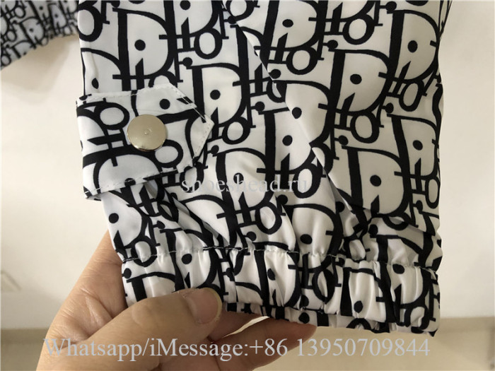Christian Dior Jacket White Black