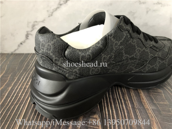 Super Quality Gucci Rhyton Vintage Sneaker Black