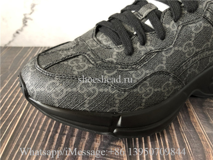 Super Quality Gucci Rhyton Vintage Sneaker Black