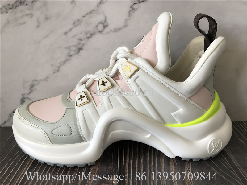 Louis Vuitton Archlight Sneaker White Pink