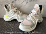 Louis Vuitton Archlight Sneaker White Pink