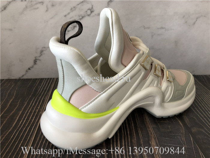 Louis Vuitton Archlight Sneaker White Pink