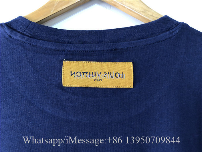 Louis Vuitton Blue Tee Shirt