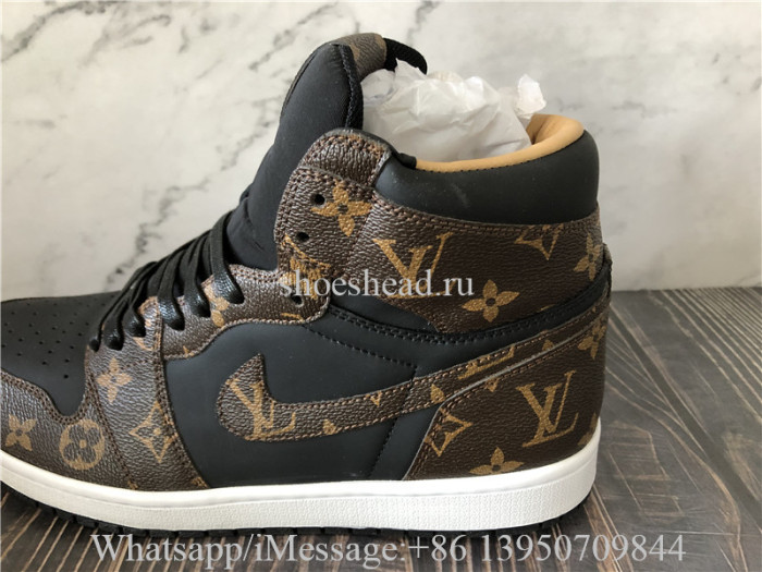 Air Jordan 1 Retro High Louis Vuitton Brown