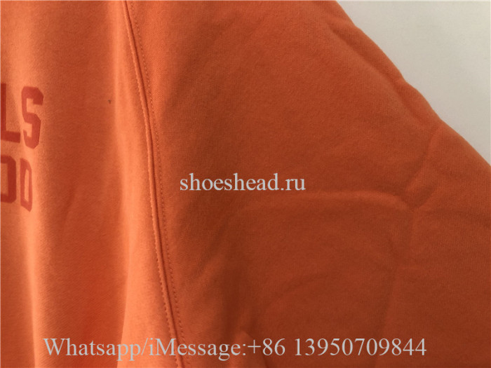 Fear Of God Essential Hoodie Coral-Red