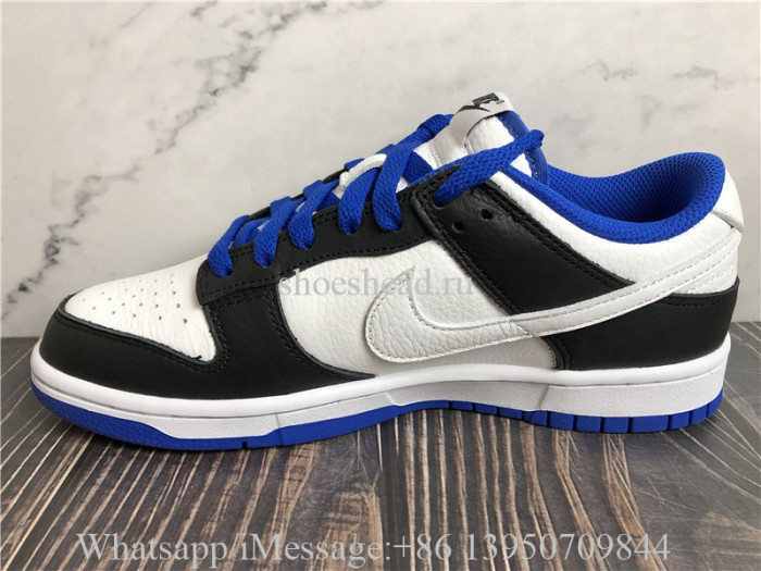 Nike Dunk Low White Black Royal