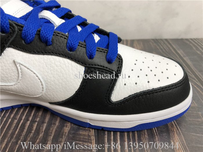 Nike Dunk Low White Black Royal