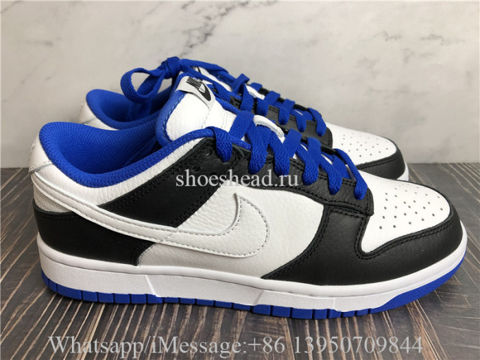 Nike Dunk Low White Black Royal