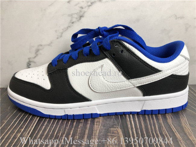 Nike Dunk Low White Black Royal