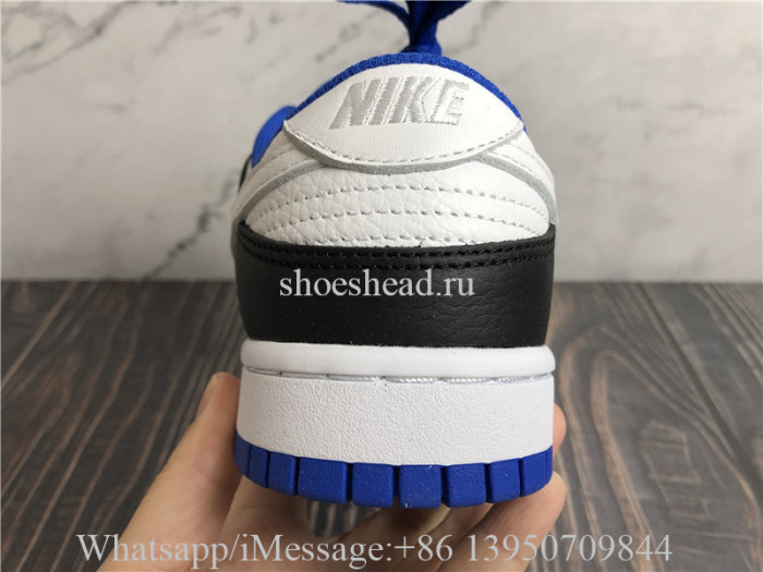 Nike Dunk Low White Black Royal