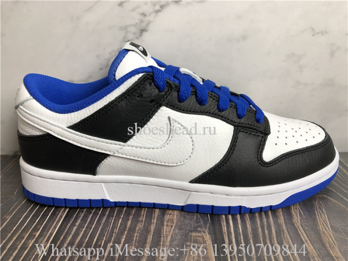 Nike Dunk Low White Black Royal
