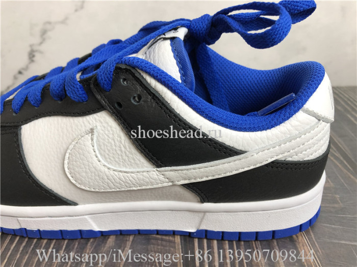 Nike Dunk Low White Black Royal