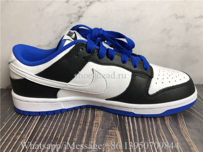 Nike Dunk Low White Black Royal