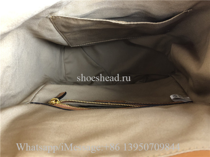 MCM Backpack Tan Brown