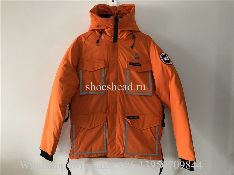 OVO & Canada Goose Launch High Visibility FW19 Jacket Orange