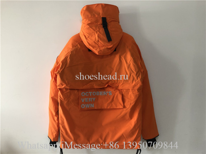 OVO & Canada Goose Launch High Visibility FW19 Jacket Orange