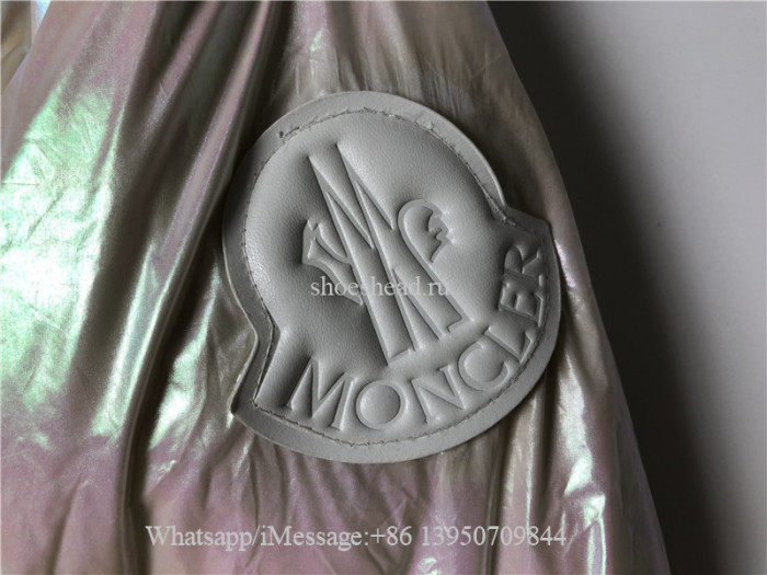 Moncler White Down Jacket Coat
