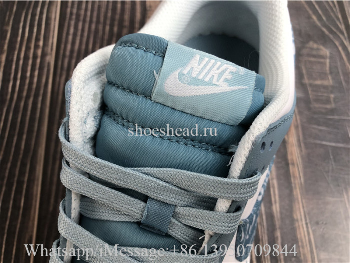 Nike Dunk Low Essential Paisley Pack Worn Blue