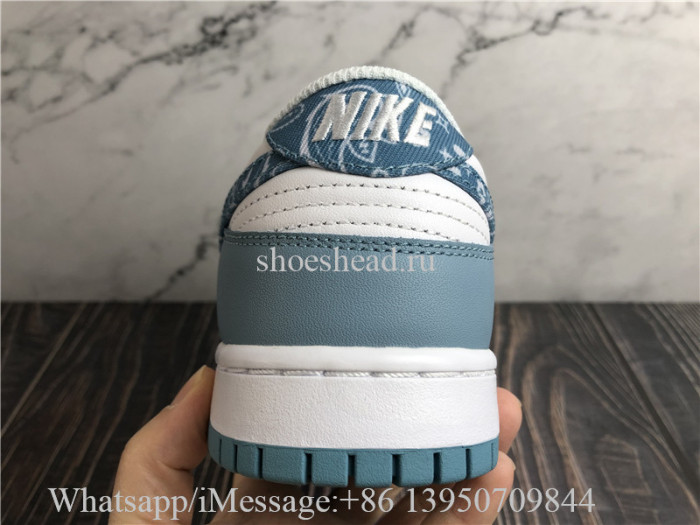 Nike Dunk Low Essential Paisley Pack Worn Blue