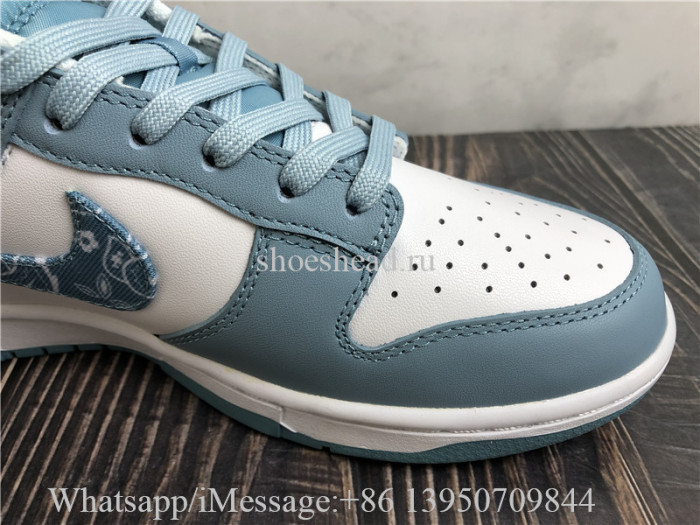 Nike Dunk Low Essential Paisley Pack Worn Blue