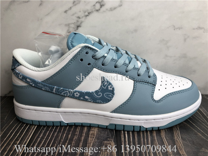 Nike Dunk Low Essential Paisley Pack Worn Blue