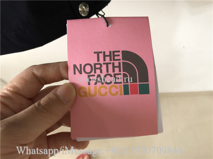 Gucci x The North Face Navy Blue Jacket