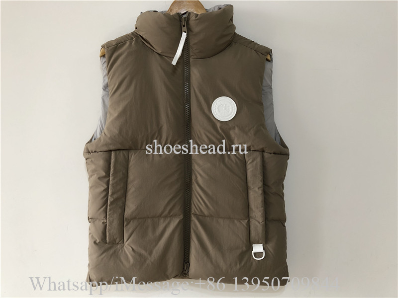 Canada Goose Vest With White Logo