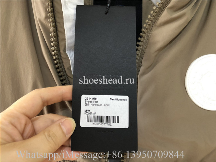 Canada Goose Vest With White Logo