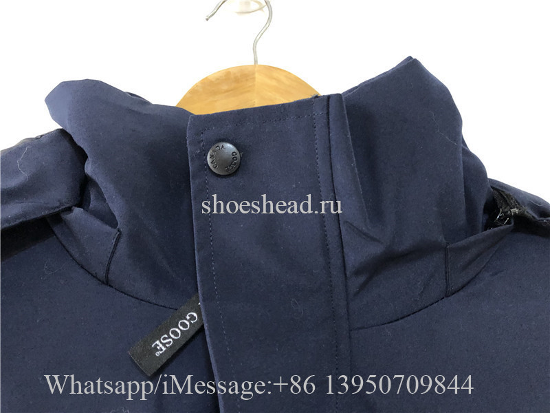 Canada Goose Blue Down Jacket