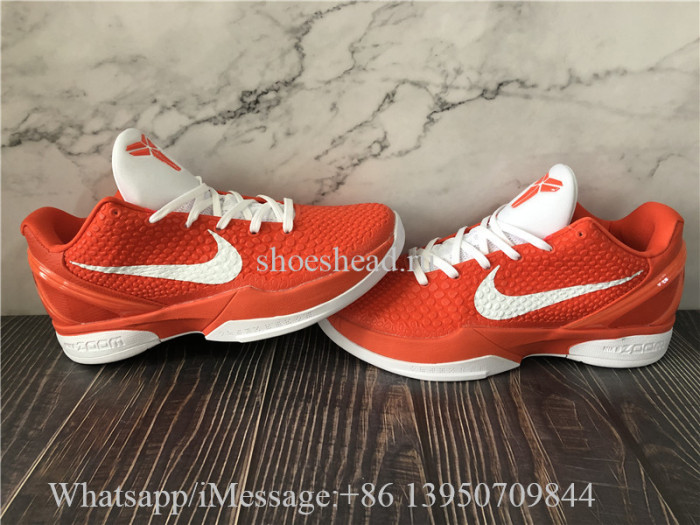 Nike Kobe 6 Bryant WNBA Orange