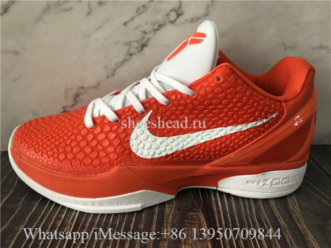 Nike Kobe 6 Bryant WNBA Orange