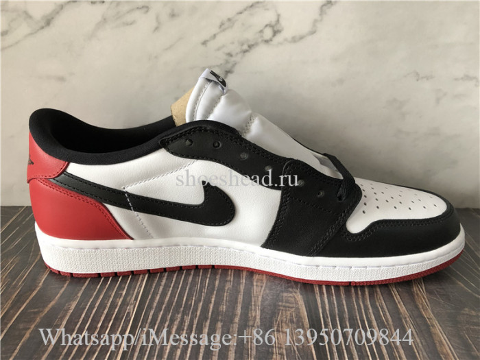 Air Jordan 1 Retro Low Black Toe 2023